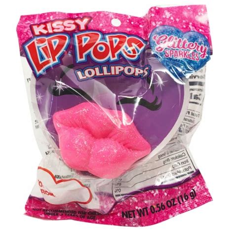 Kissy Lip Pops® Lollipops Valentine Candy 056 Oz Fred Meyer