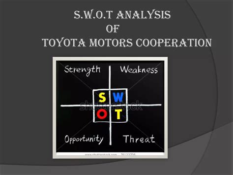 Toyota Swot Analysis PPT