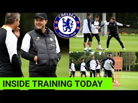 Inside Training Chelsea S Preparations Intensify Ahead Of Clash With