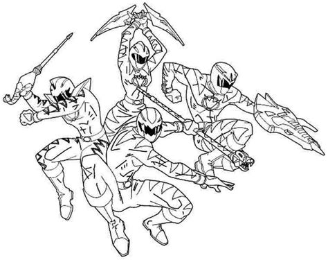 Power Rangers Megaforce Coloring Pages At GetColorings Free