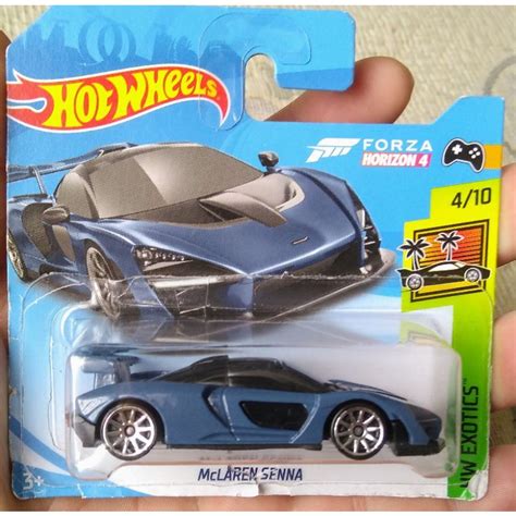 Hot Wheels McLaren Senna Cinza Raridade Ayrton Senna Shopee Brasil