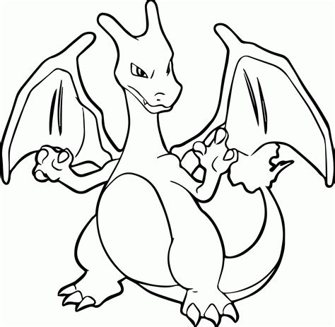 Coloriage Pokemon Dracaufeu Shiny Dessins Source Des Dessins