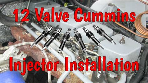 12 Valve Cummins Injector Installation Youtube