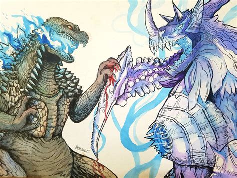 Godzilla Vs Tyrant By Kenshin3107 On Deviantart