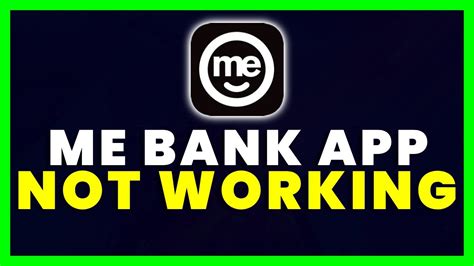 Me Bank App Not Working How To Fix Me Bank App Not Working Youtube