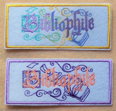 Be True Crafts Five More DIY Machine Emboridered Bookmarks