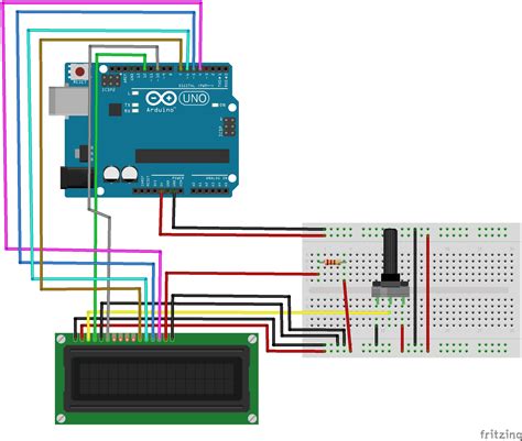 Lcd Circuit Diagram Arduino