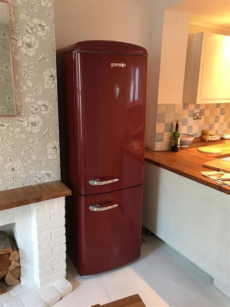 Gorenje SMEG Style Retro Old Skool Classic Fridge Freezer In