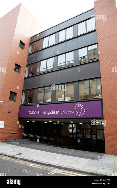 Facade Of The The London Metropolitan University Goulston Street