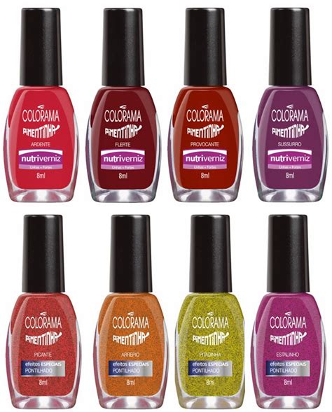 Nova Cole O De Esmaltes Colorama Pimentinha Garotas Modernas