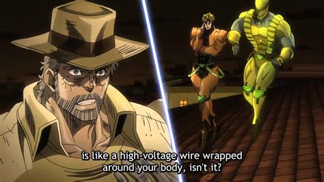 Jjba Stardust Crusaders Joseph Joestar Vs Dio Battle Of Wits Youtube