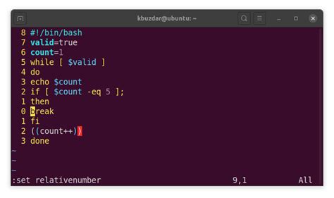 How To Show Or Hide Line Numbers In Vim Vitux