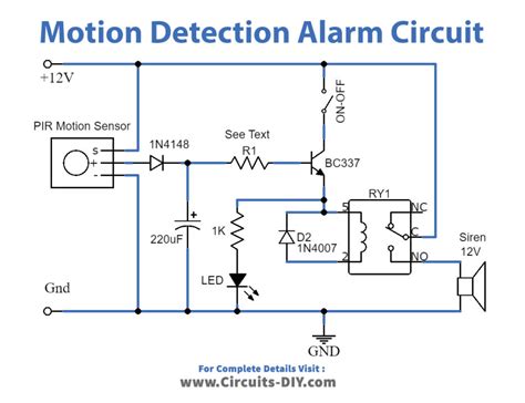 Pir Switch Circuit Diagram Wiring Digital And Schematic