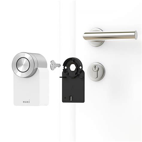 INTELIGENTNY ZAMEK DO DRZWI NUKI SMART LOCK 4G PRO WHITE