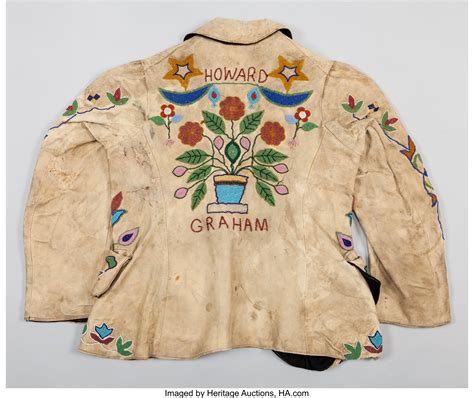 A Sioux Boys Pictorial Beaded Hide Jacket C 1890 Other Lot