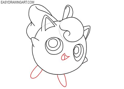 How To Draw Jigglypuff Easy Drawing Art