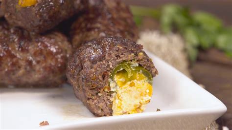 Jalapeño Stuffed Meatballs Tastemade