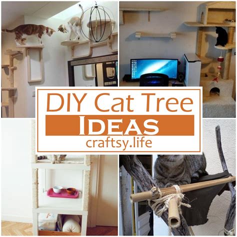 24 Diy Cat Tree Ideas Craftsy