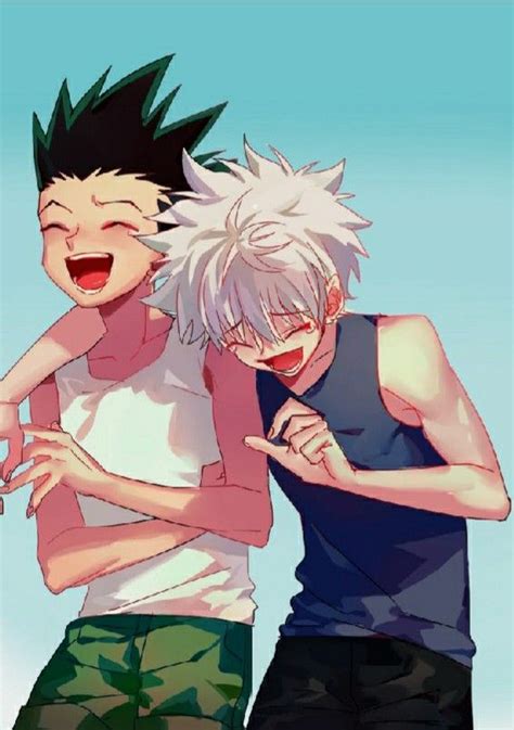 Hunter X Hunter 💙💚 Gon Freecss And Killua Zoldyck In 2020 Hunter X Hunter Hunter Anime Hunter