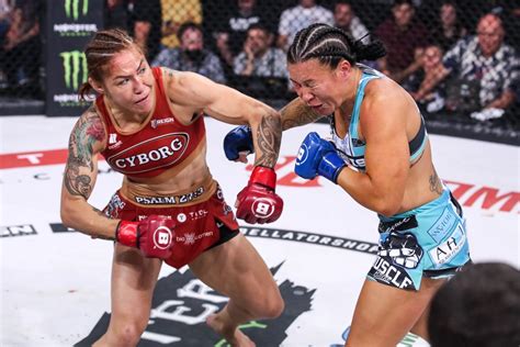 Hasil Bellator 279 Cris Cyborg Mampu Mengalahkan Arlene Blencowe Isportsid