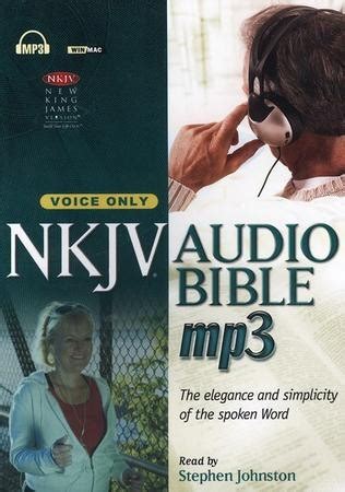 NKJV Complete Audio Bible On MP3 Voice Only Narrated By Stephen