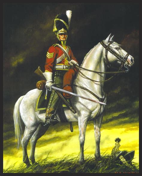 Scots Greys Sergeant at Waterloo. British Army Uniform, British Uniforms, British Soldier ...