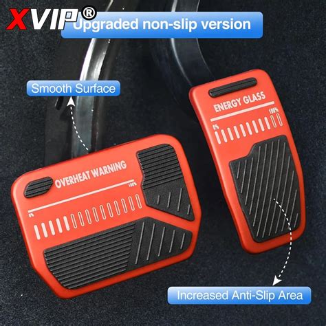 Non Slip Performance Foot Pedals Brake Pedale Cover Aluminum Alloy For