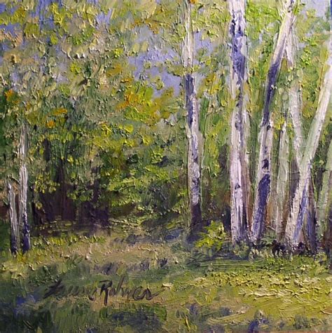 Birch Trees Nature Art Vermont Oil Painting Original Woodland Etsy Nature Art Painting