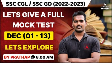 Ssc Cgl Gd English Lets Give A Full Mock Test Dec