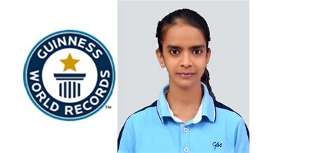 Shrishti Sharma Guinness World Record Holder Centre Point School