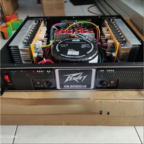 Jual POWER AMPLIFIER PEAVEY CS 8000HZ CS 8000 HZ CS8000HZ MANTAP