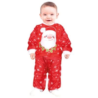 DÉGUISEMENT PYJAMA NOËL SANTA CLAUS BÉBÉ