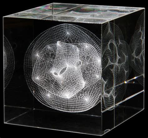 sculpture  incredibly small theoretical  dimensional folds