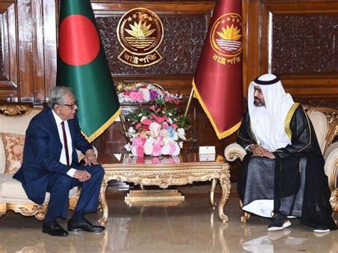 Uae Ambassador Presents Credentials To President Of Bangladesh