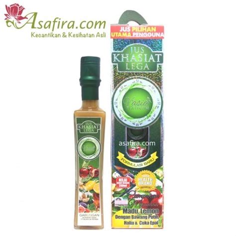 Vasia Jus Khasiat Lega 260ml Shopee Malaysia