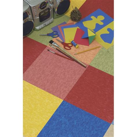 Armstrong Flooring Imperial Texture 45 Piece 12 In X 12 In Bubblegum Adhesive Chip Commercial