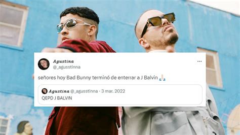 Lo Que Dice Bad Bunny Sobre J Balvin En Su Nuevo Disco Genera Polémica En Redes