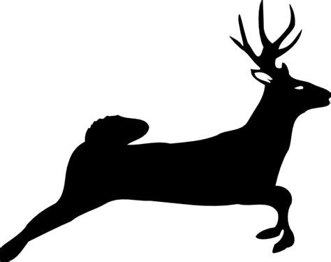 Deer Jumping Clip Art