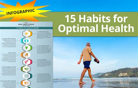 15 Habits For Optimal Health Infographic By The Drs Wolfson