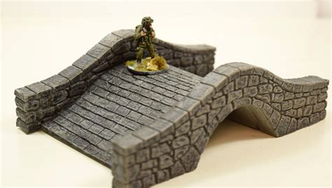 Wws 20 28mm Bocage Stone Bridge Bolt Action Table Top Scenery