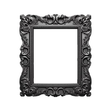 Frame Black, Black Color Photo Frame, Photo Frame Png, Transparent ...