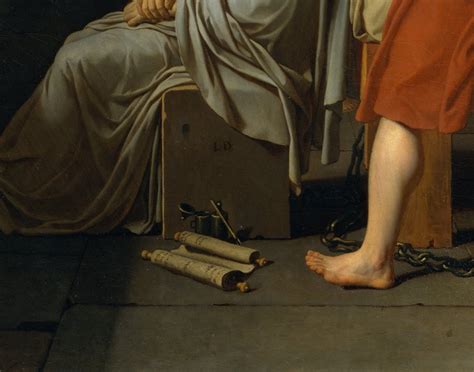 Jacques Louis David La Mort De Socrate Extrait De V 1787 196130 Cm