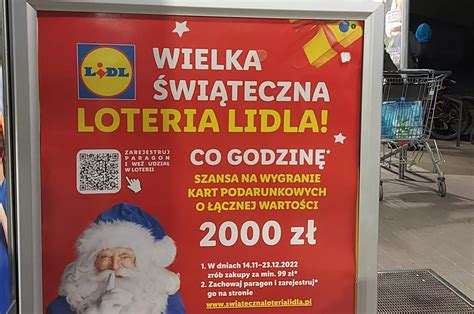 Wielka Świąteczna Loteria Lidla Do 23 grudnia Mikołaj pracuje dla