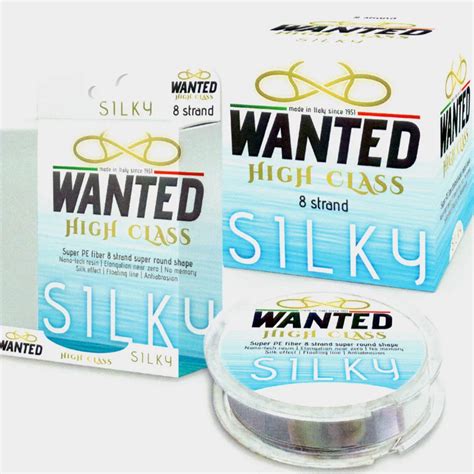 8-жильные плетеные шнуры WANTED SILKY 150 м. - WANTED