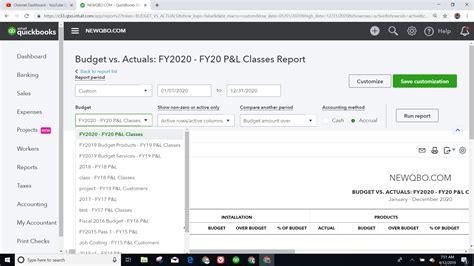 Solved: How do I run a P&L by class in quickbooks online