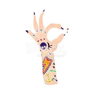 Cartoon Tattoo Arm Stock Vector | Royalty-Free | FreeImages