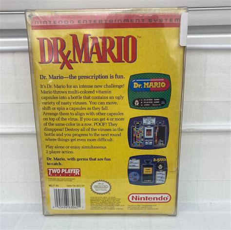 Dr Mario Nes Stateline Video Games Inc