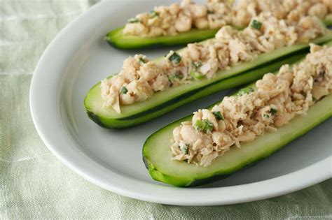 Cucumber Tuna Boats Ingrecipe