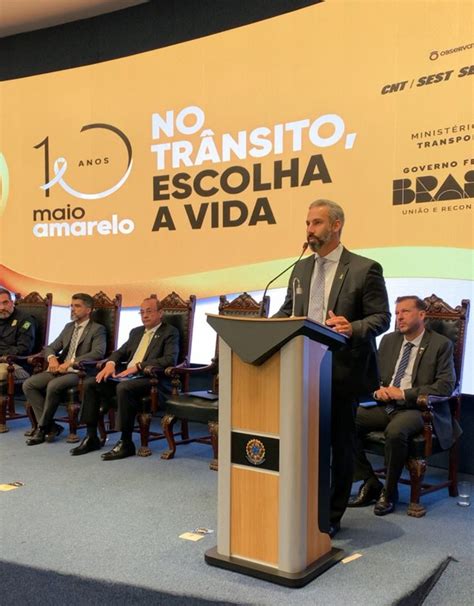 Dnit Participa De Abertura Do Movimento Maio Amarelo Departamento