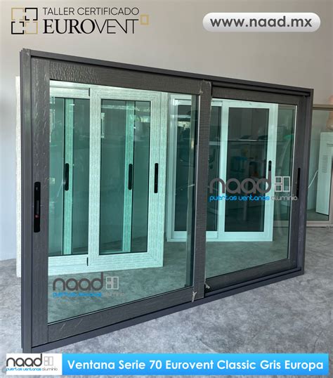 Ventana De Aluminio Corrediza Serie Naad